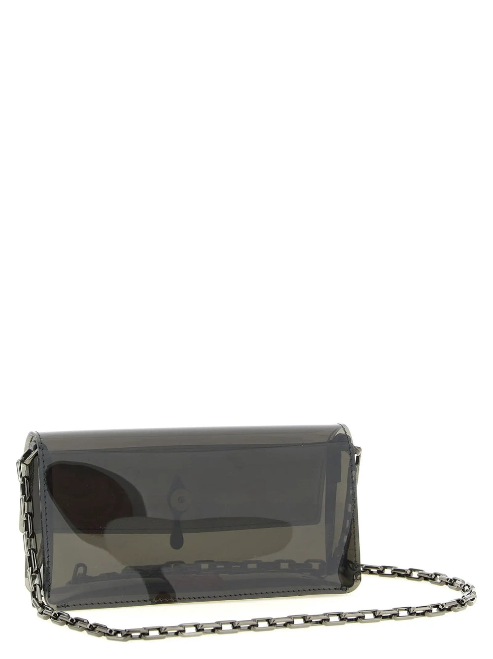 Christian Louboutin Sample Sale | Christian Louboutin Black Pvc Clutch Bag - | Designer outlet