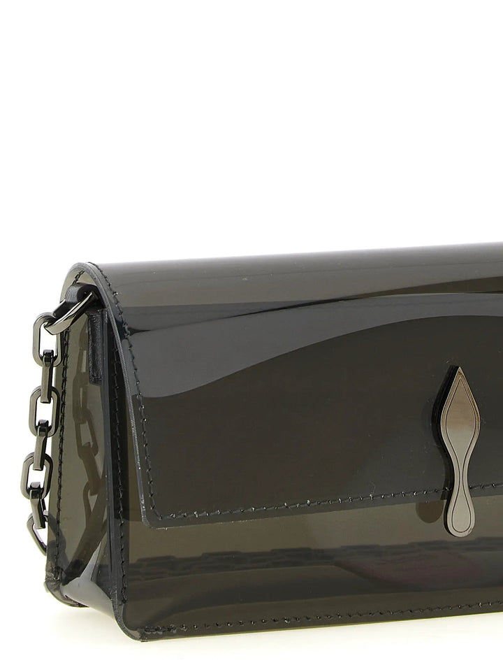 Christian Louboutin Sample Sale | Christian Louboutin Black Pvc Clutch Bag - | Designer outlet