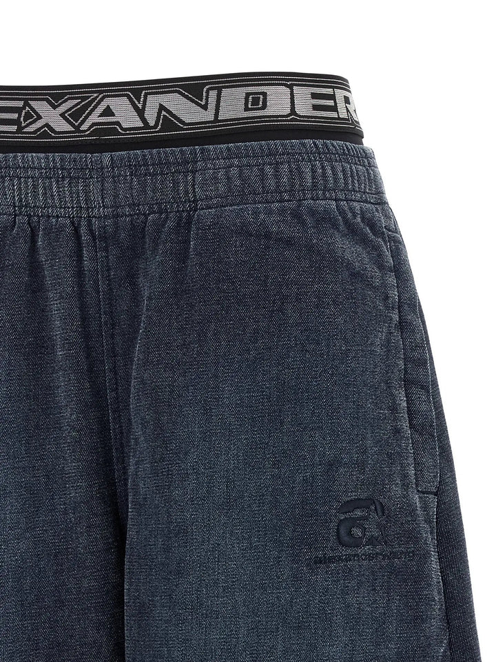 Alexander Wang Sample Sale | Alexander Wang Black Cotton Casual Pants - | Designer outlet