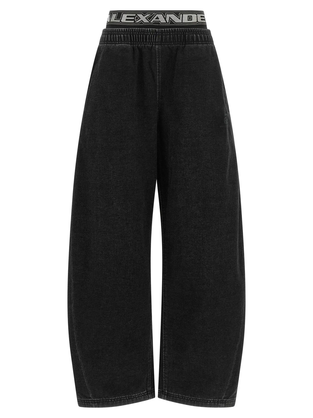 Alexander Wang Sample Sale | Alexander Wang Black Cotton Relaxed Fit Jeans - | Designer outlet