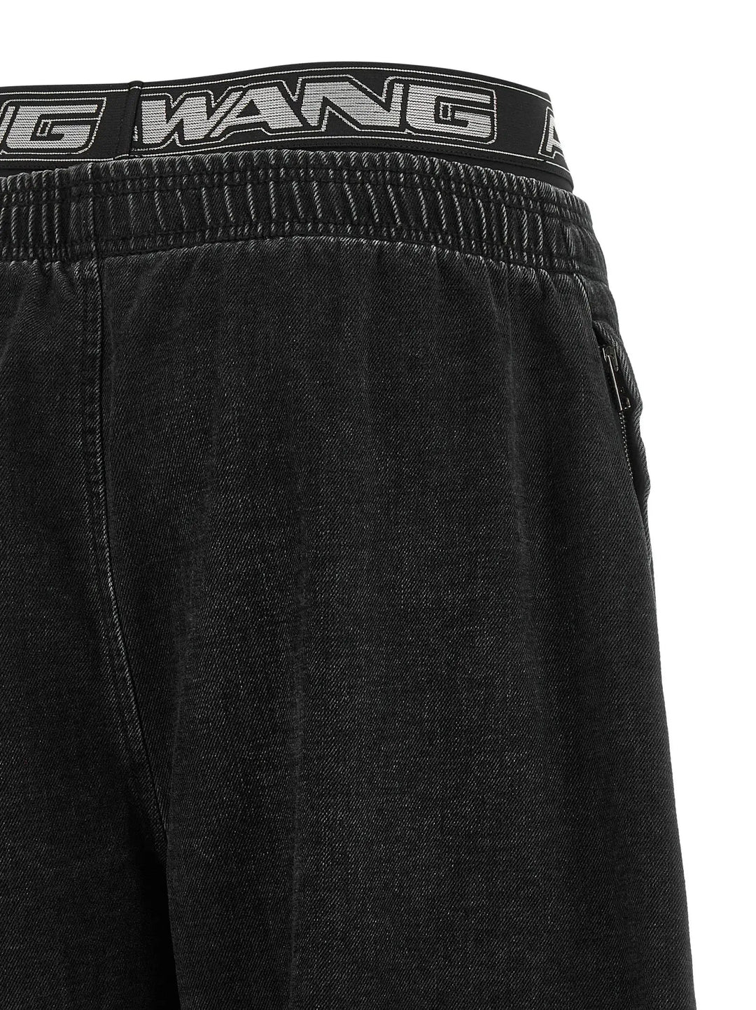 Alexander Wang Sample Sale | Alexander Wang Black Cotton Relaxed Fit Jeans - | Designer outlet