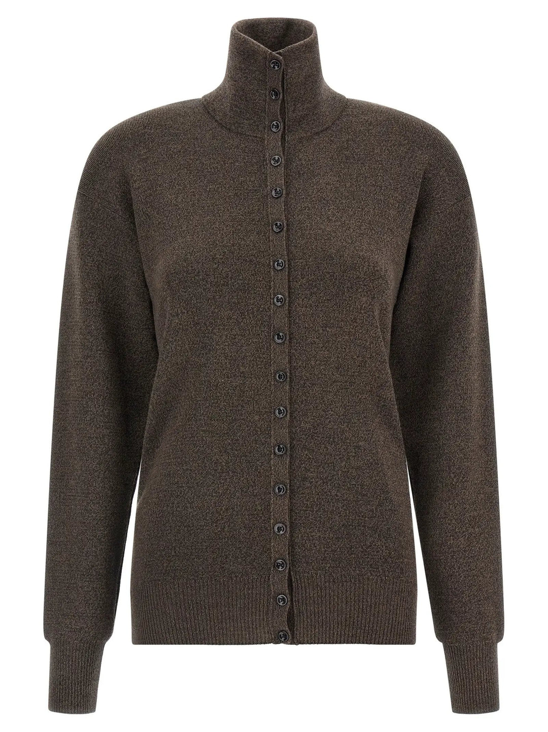 Lemaire Sample Sale | Lemaire Brown Wool Cardigan - | Designer outlet