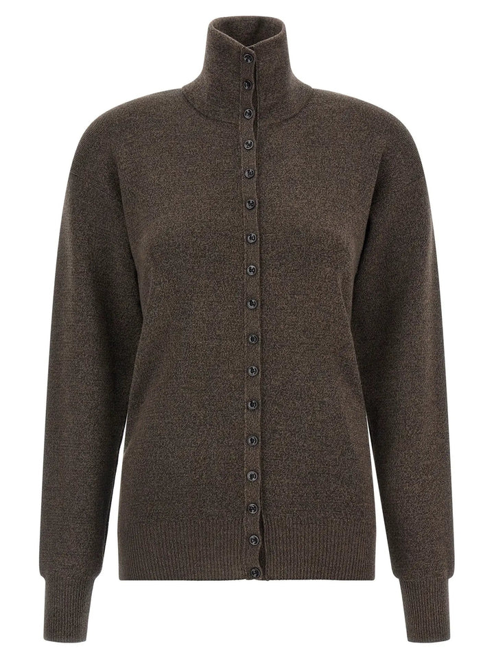 Lemaire Sample Sale | Lemaire Brown Wool Cardigan - | Designer outlet