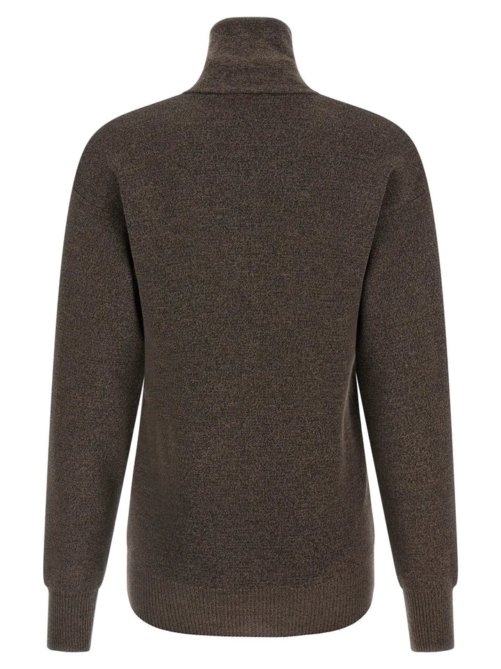 Lemaire Sample Sale | Lemaire Brown Wool Cardigan - | Designer outlet