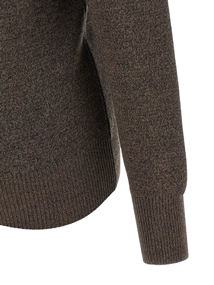 Lemaire Sample Sale | Lemaire Brown Wool Cardigan - | Designer outlet