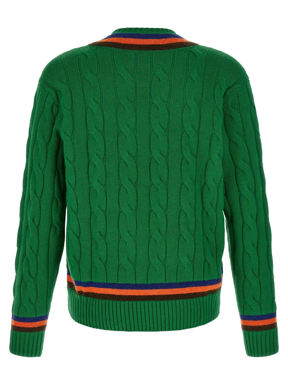Polo Ralph Lauren Sample Sale | Polo Ralph Lauren Bicolor Wool Cardigan - | Designer outlet