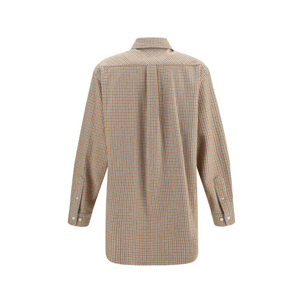 Miu Miu Sample Sale | Miu Miu Orange Wool Oves Aries Shirt - | Designer outlet