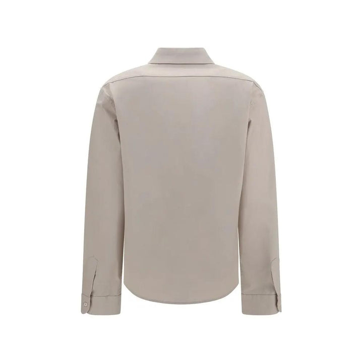 Miu Miu Sample Sale | Miu Miu Gray Cotton Dress Shirt - | Designer outlet