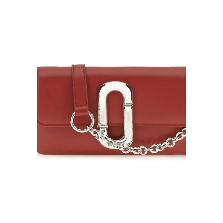 Marc Jacobs Sample Sale | Marc Jacobs Red Calf Leather Bos Taurus Shoulder Bag - | Designer outlet