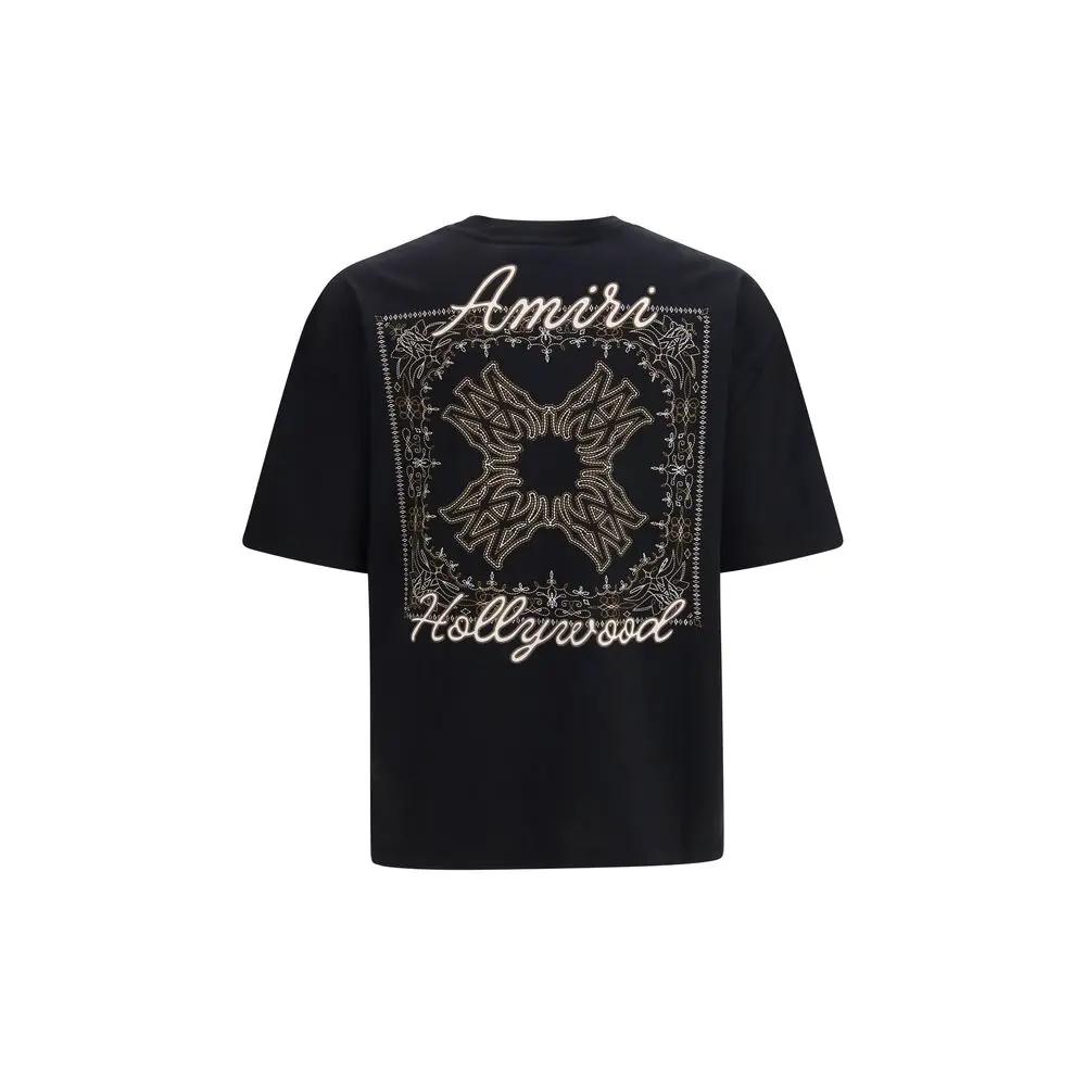 Amiri Sample Sale | Amiri Black Cotton T-Shirt - | Designer outlet