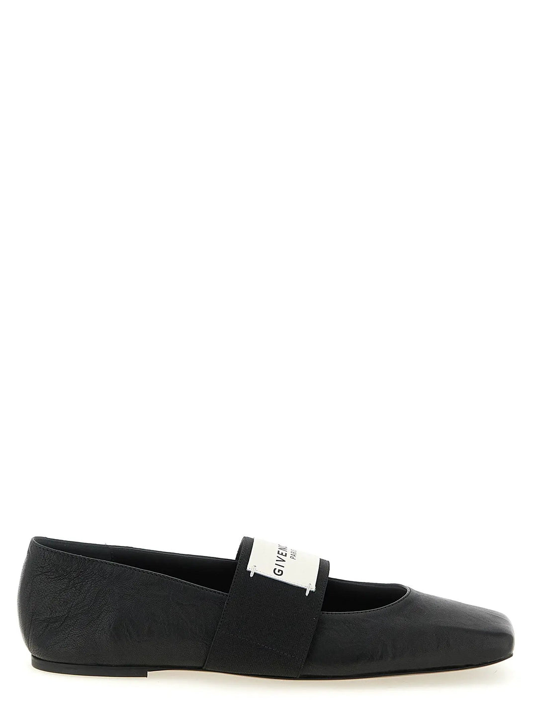 Givenchy Sample Sale | Givenchy Black Lamb Leather Ballet Flats - | Designer outlet