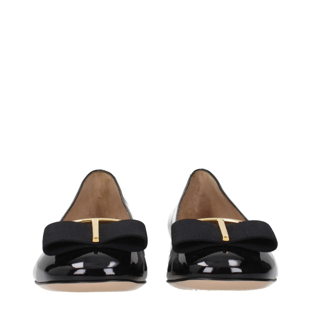 Tom Ford Sample Sale | Tom Ford Black Leather Ballet Flats - | Designer outlet
