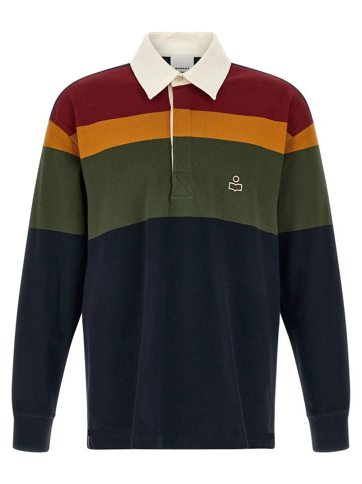 Isabel Marant Sample Sale | Isabel Marant Blue Cotton Polo Shirt - | Designer outlet