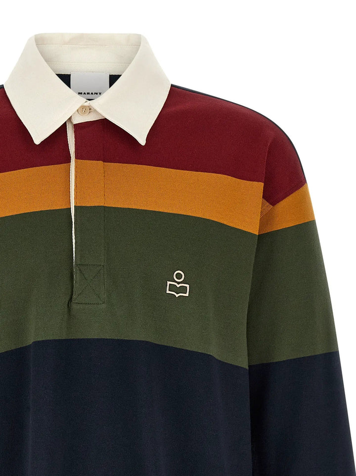 Isabel Marant Sample Sale | Isabel Marant Blue Cotton Polo Shirt - | Designer outlet