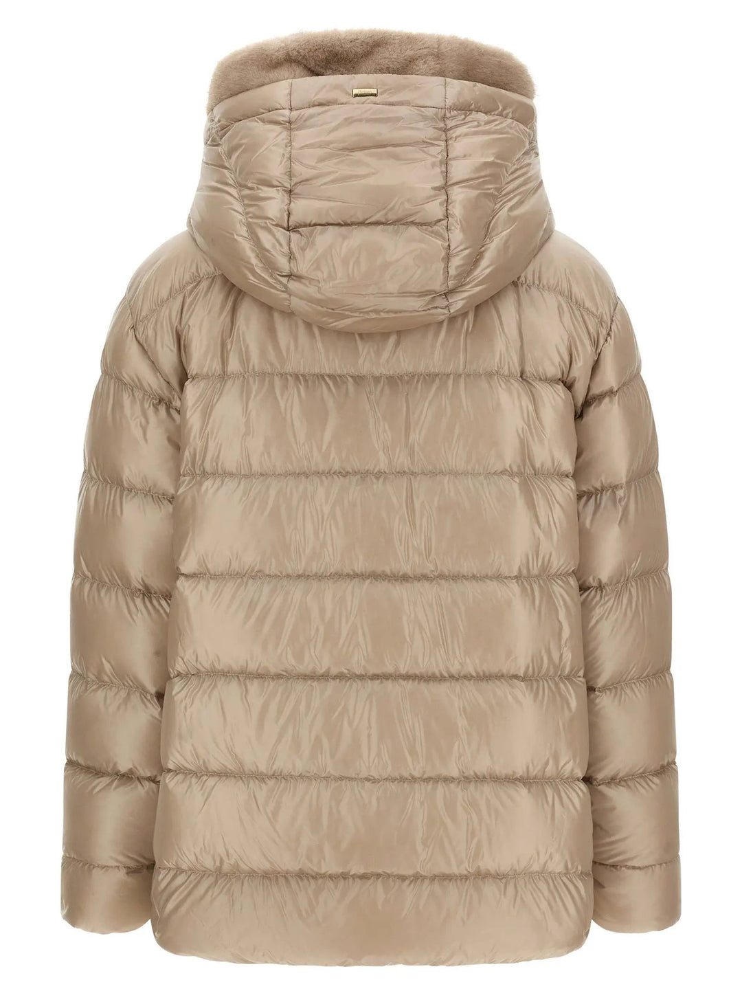 Herno Sample Sale | Herno Beige Polyamide Full-Length Jacket - | Designer outlet