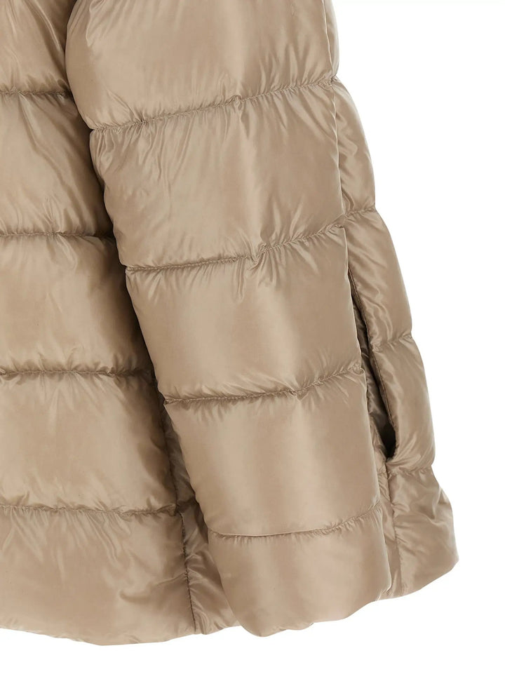 Herno Sample Sale | Herno Beige Polyamide Full-Length Jacket - | Designer outlet