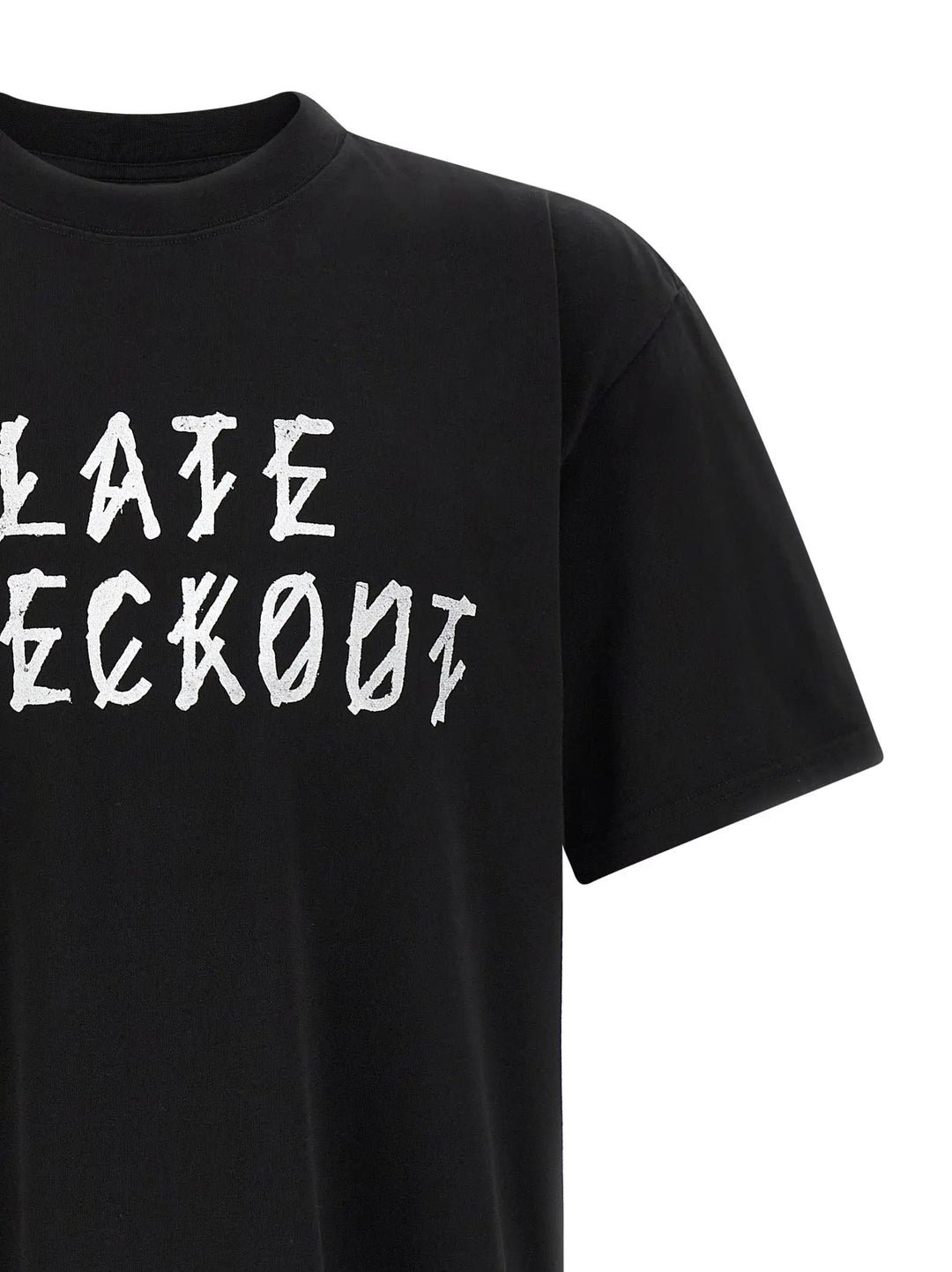 44 Label Group Sample Sale | 44 Label Group Black Cotton T-Shirt - | Designer outlet