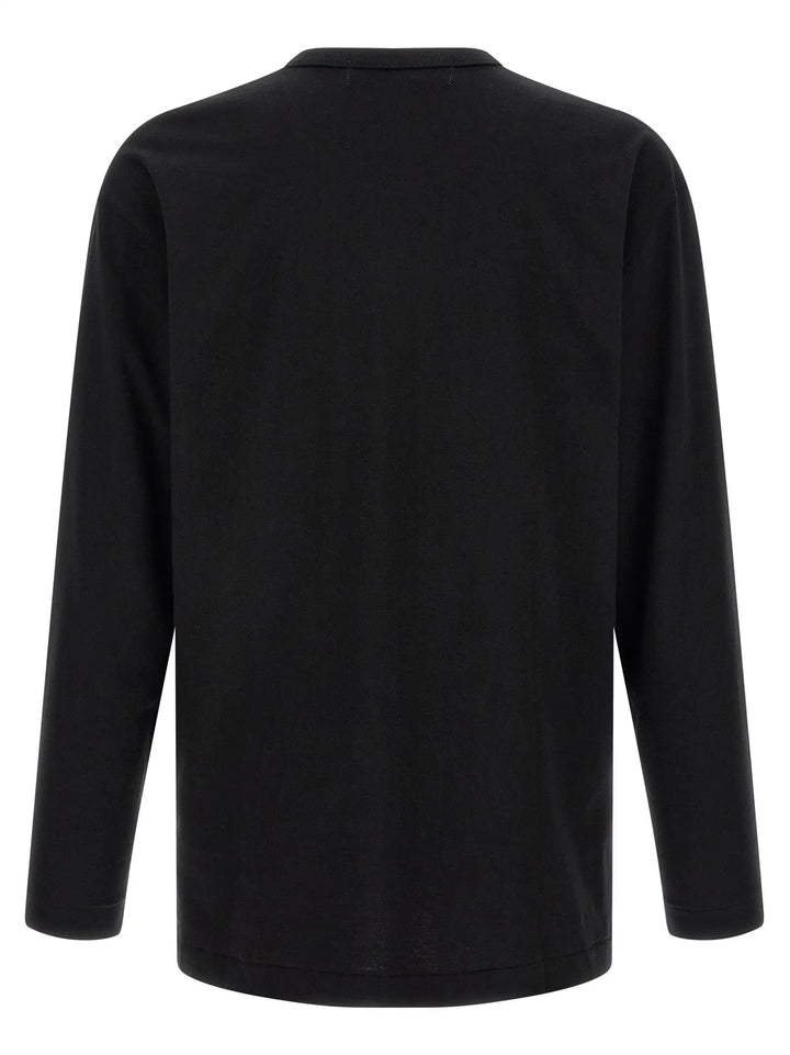 Comme Des Garçons Play Sample Sale | Comme Des Garçons Play Black Cotton T-Shirt - | Designer outlet