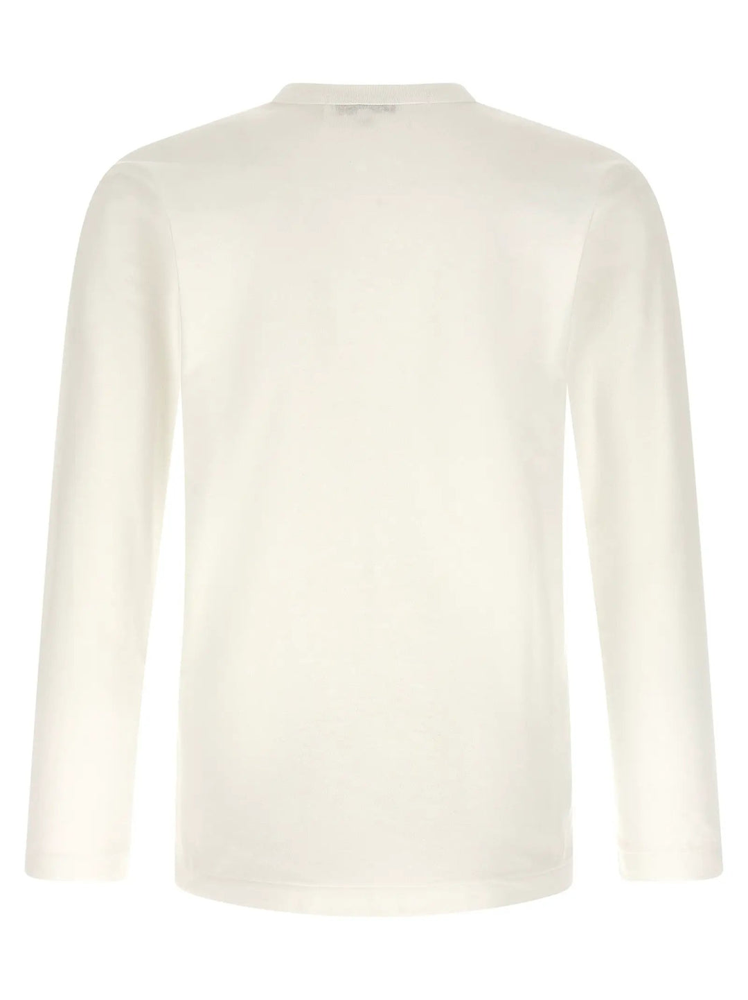 Comme Des Garçons Play Sample Sale | Comme Des Garçons Play White Cotton T-Shirt - | Designer outlet