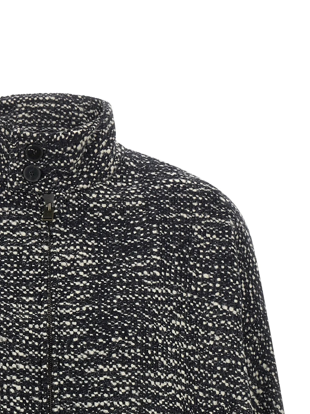 Darkpark Sample Sale | Darkpark White Virgin Wool Bomber - | Designer outlet