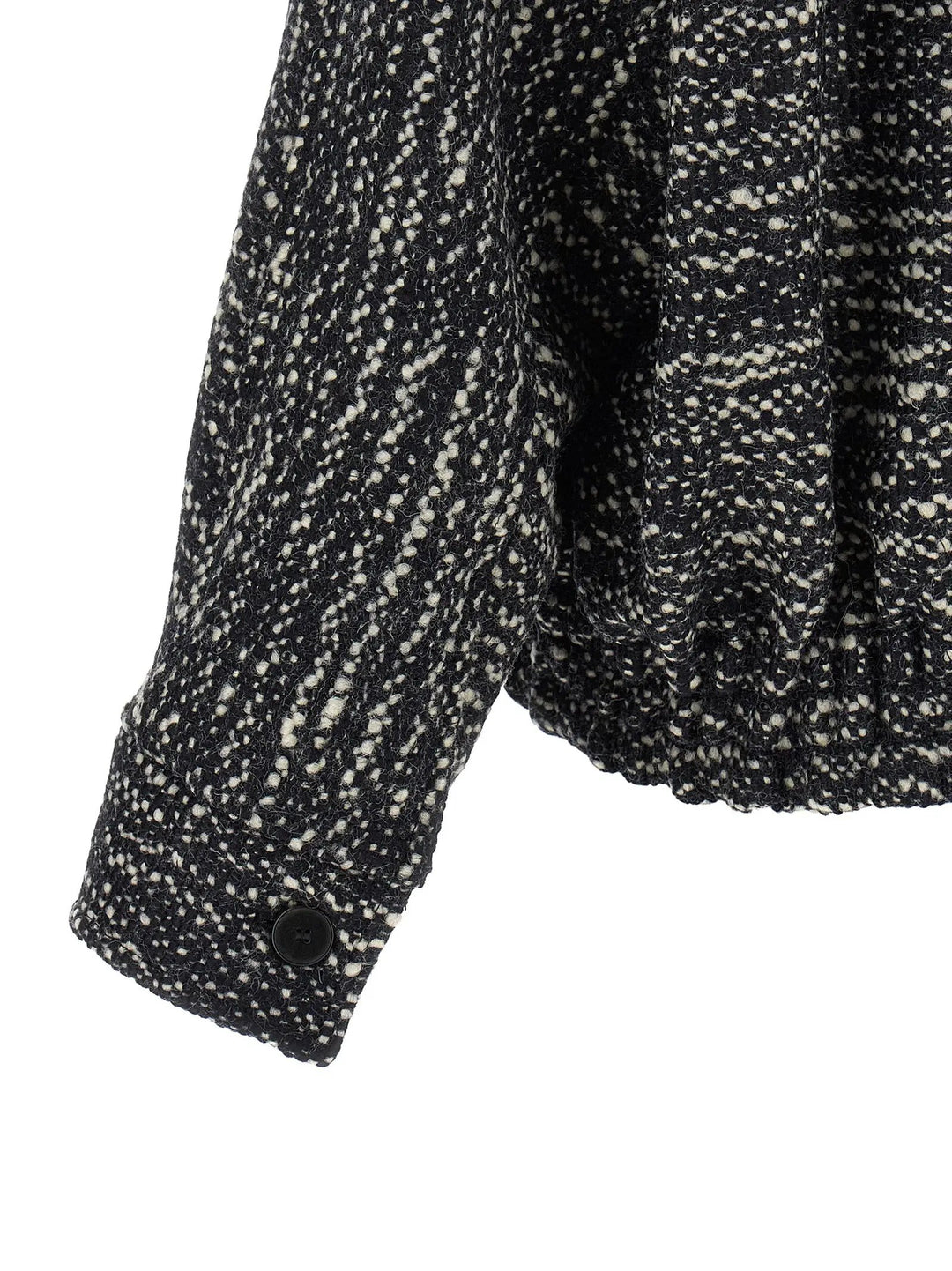 Darkpark Sample Sale | Darkpark White Virgin Wool Bomber - | Designer outlet