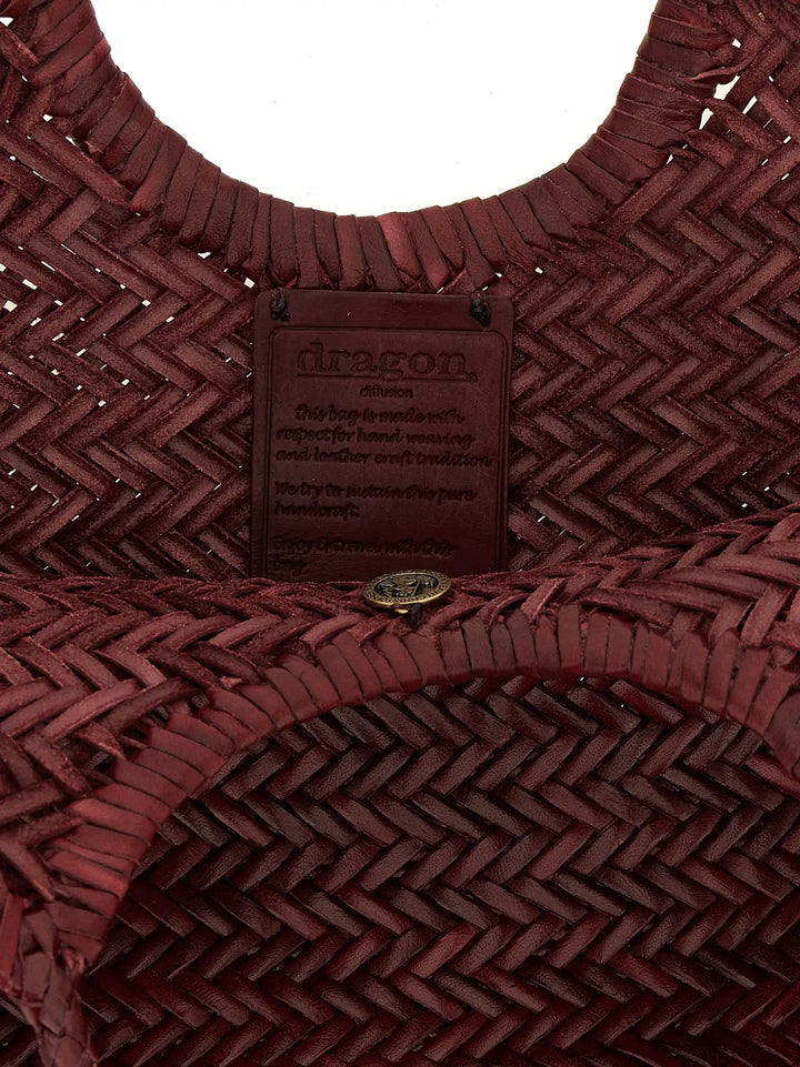 Dragon Diffusion Sample Sale | Dragon Diffusion Bordeaux Cowhide Shoulder Bag - | Designer outlet