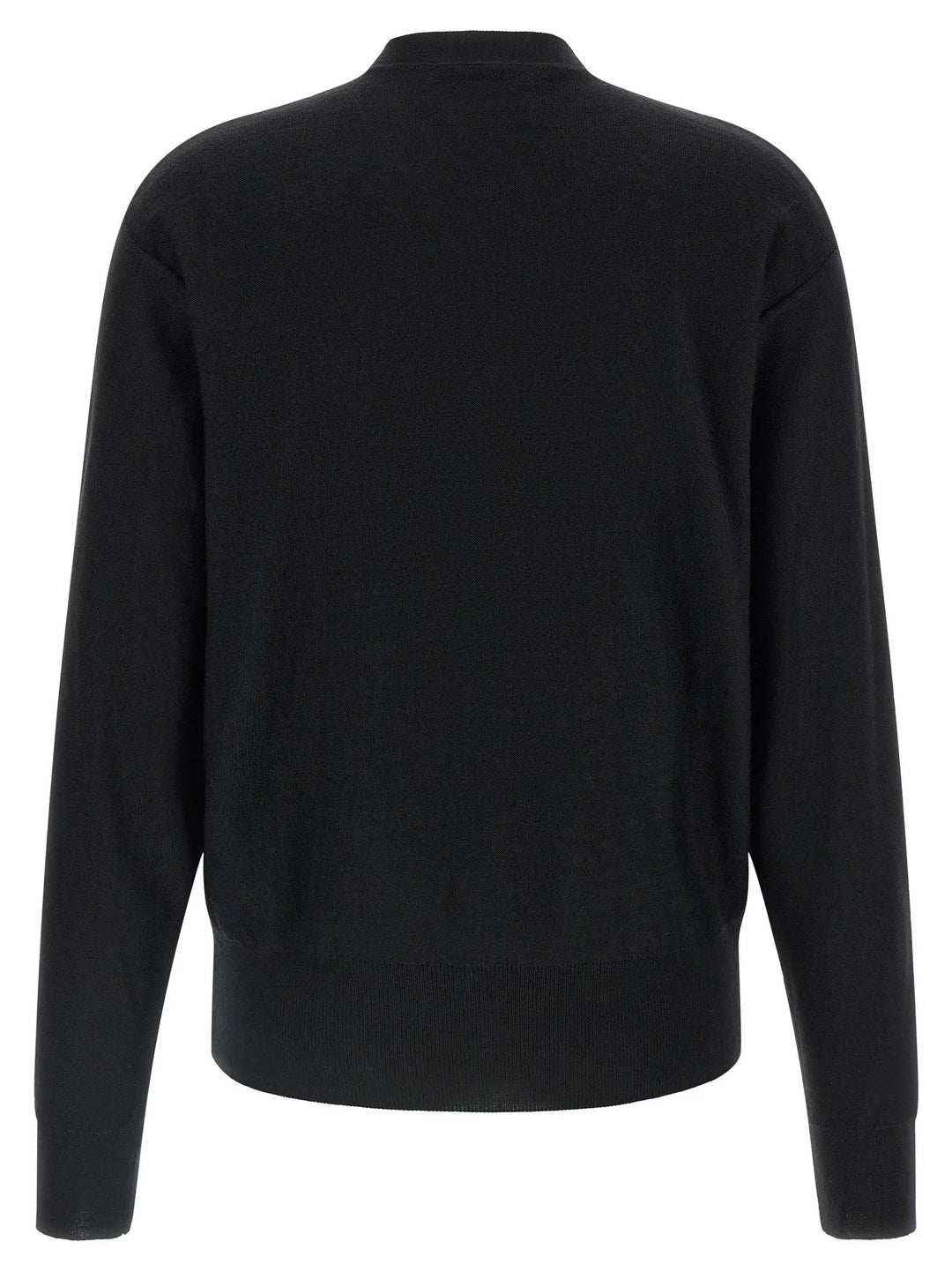Lemaire Sample Sale | Lemaire Black Wool Cardigan - | Designer outlet