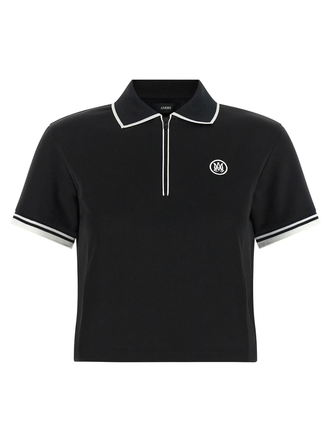 Amiri Sample Sale | Amiri Black Polyester Polo Shirt - | Designer outlet