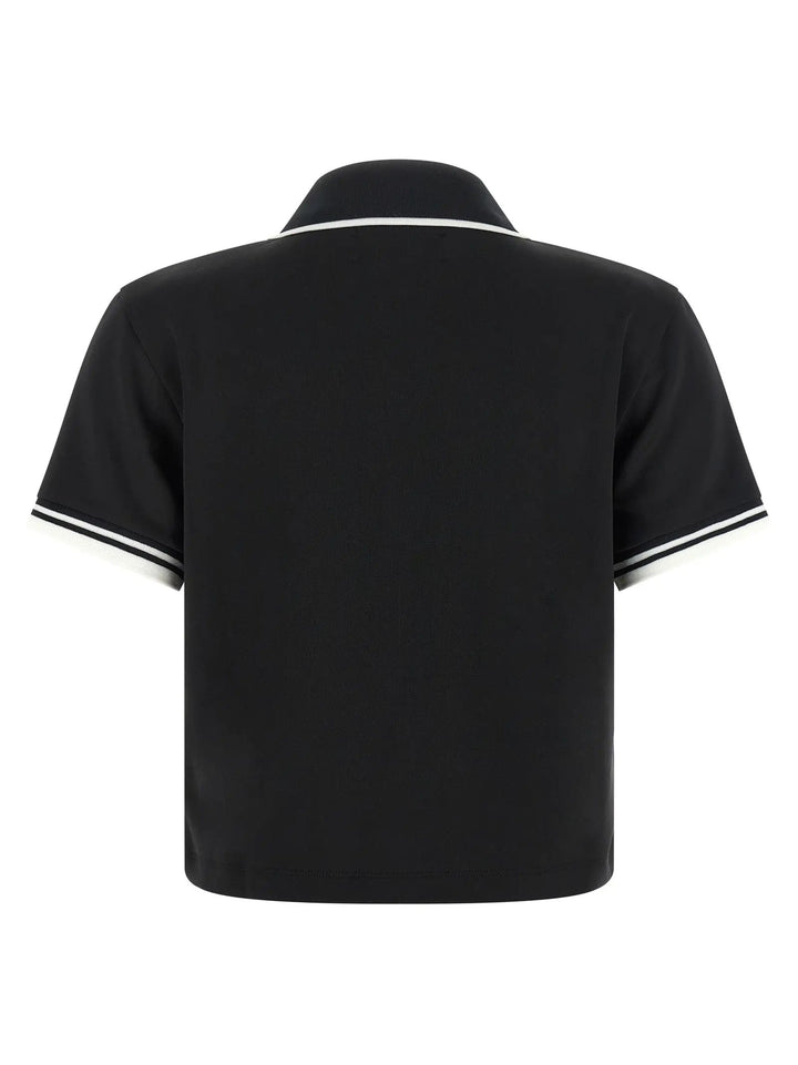 Amiri Sample Sale | Amiri Black Polyester Polo Shirt - | Designer outlet