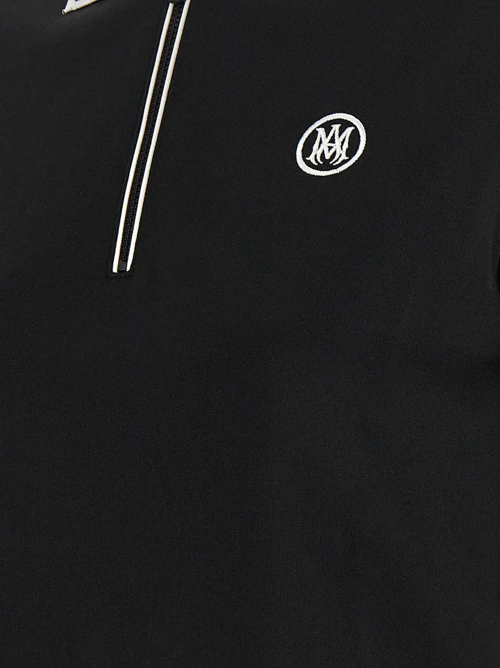 Amiri Sample Sale | Amiri Black Polyester Polo Shirt - | Designer outlet