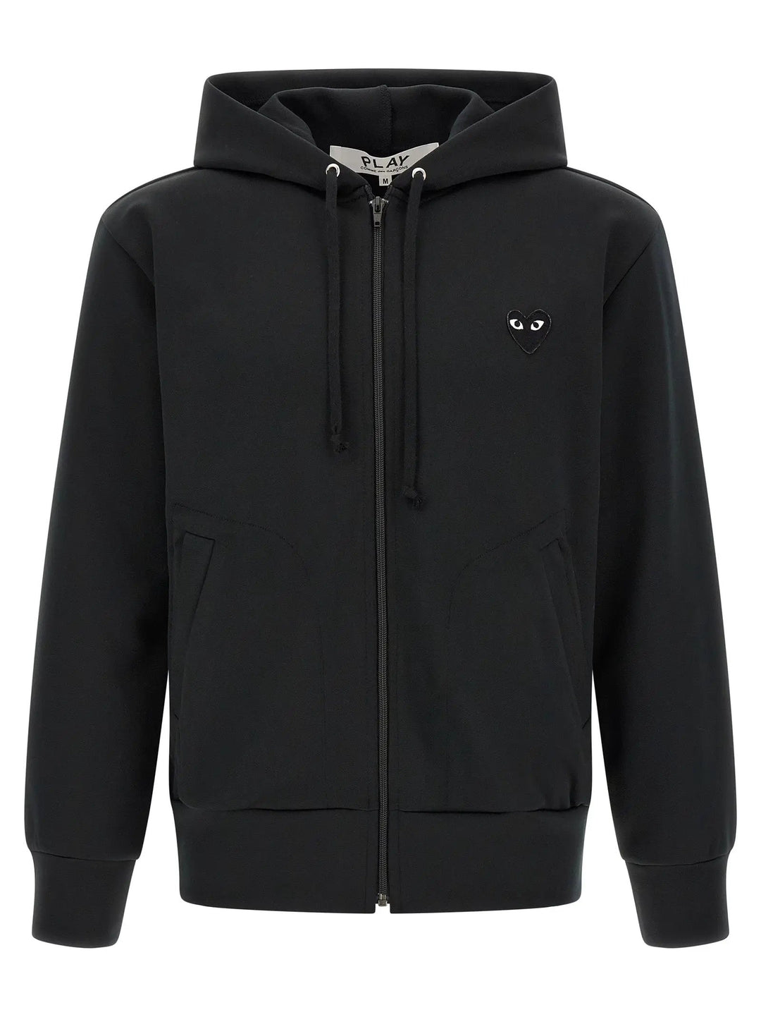 Comme Des Garçons Play Sample Sale | Comme Des Garçons Play Black Polyester Cardigan - | Designer outlet