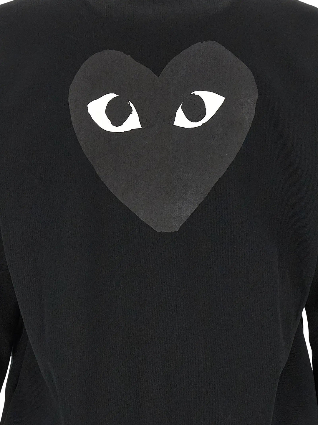 Comme Des Garçons Play Sample Sale | Comme Des Garçons Play Black Polyester Cardigan - | Designer outlet