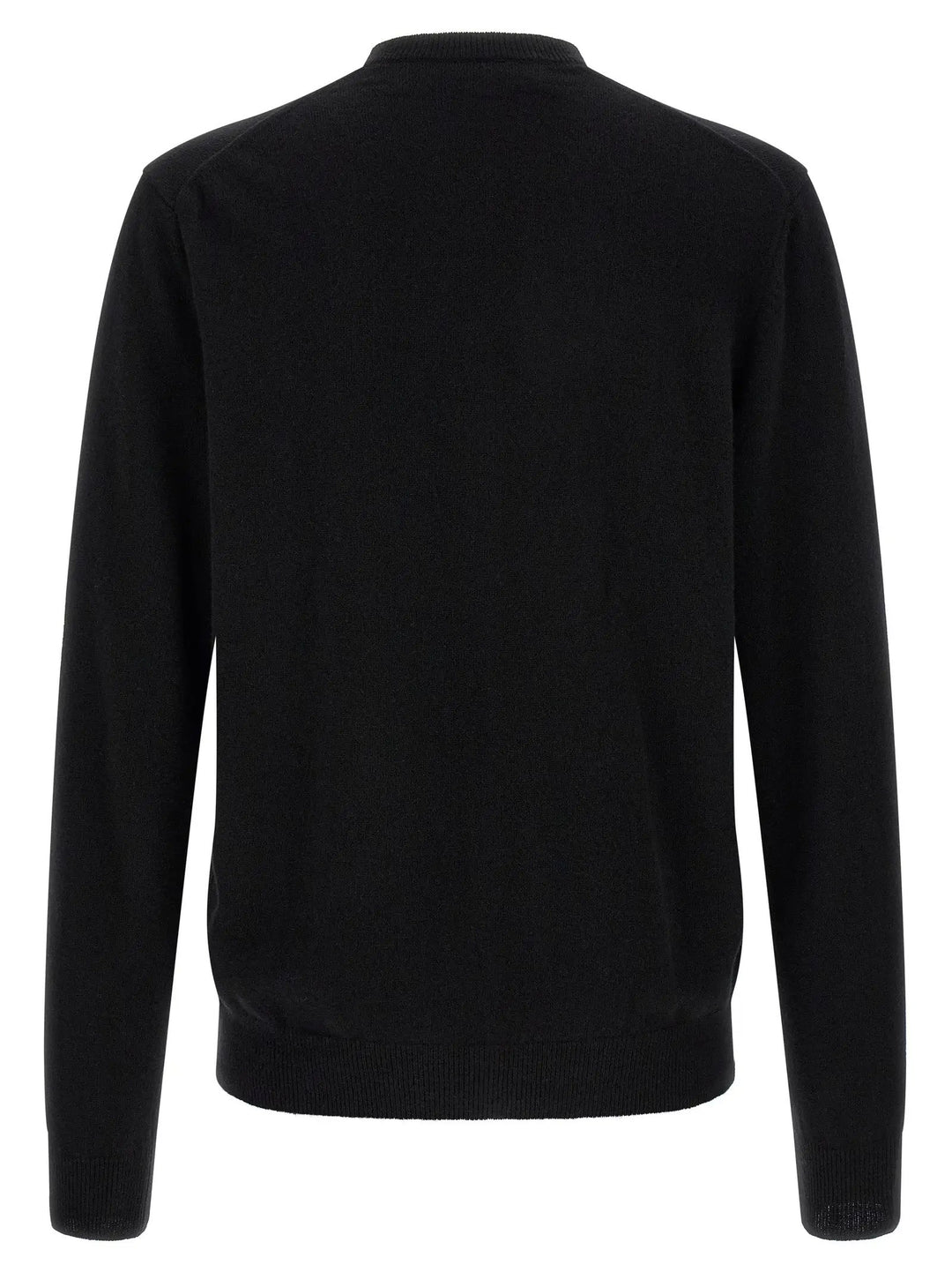 Comme Des Garçons Play Sample Sale | Comme Des Garçons Play Black Wool Cardigan - | Designer outlet