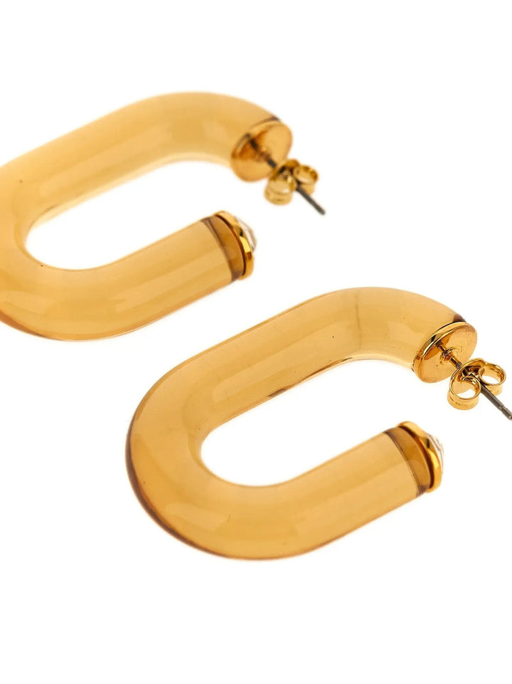 Paco Rabanne Sample Sale | Paco Rabanne Gold Brass Earrings - | Designer outlet