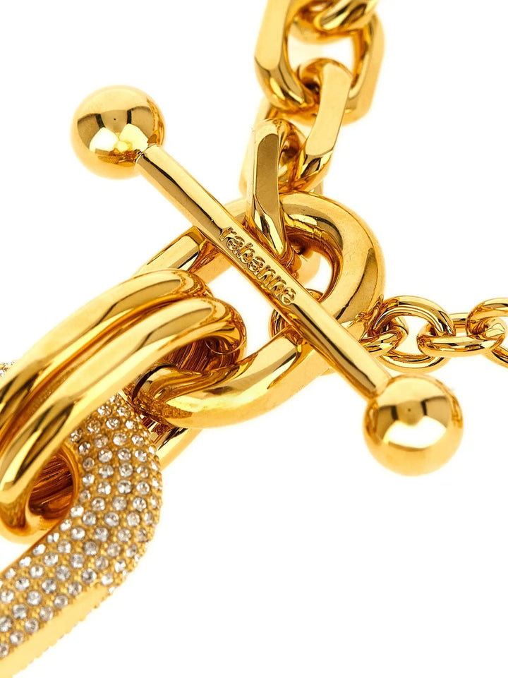 Paco Rabanne Sample Sale | Paco Rabanne Gold Brass Necklace - | Designer outlet