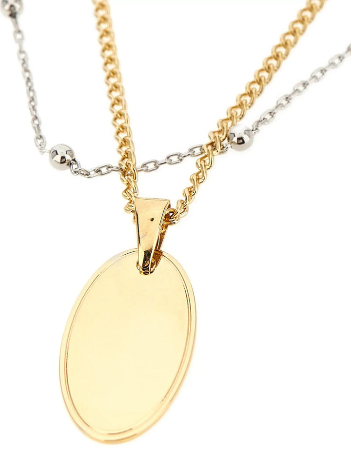 Paco Rabanne Sample Sale | Paco Rabanne Silver Brass Necklace - | Designer outlet