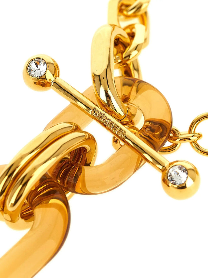 Paco Rabanne Sample Sale | Paco Rabanne Gold Brass Necklace - | Designer outlet