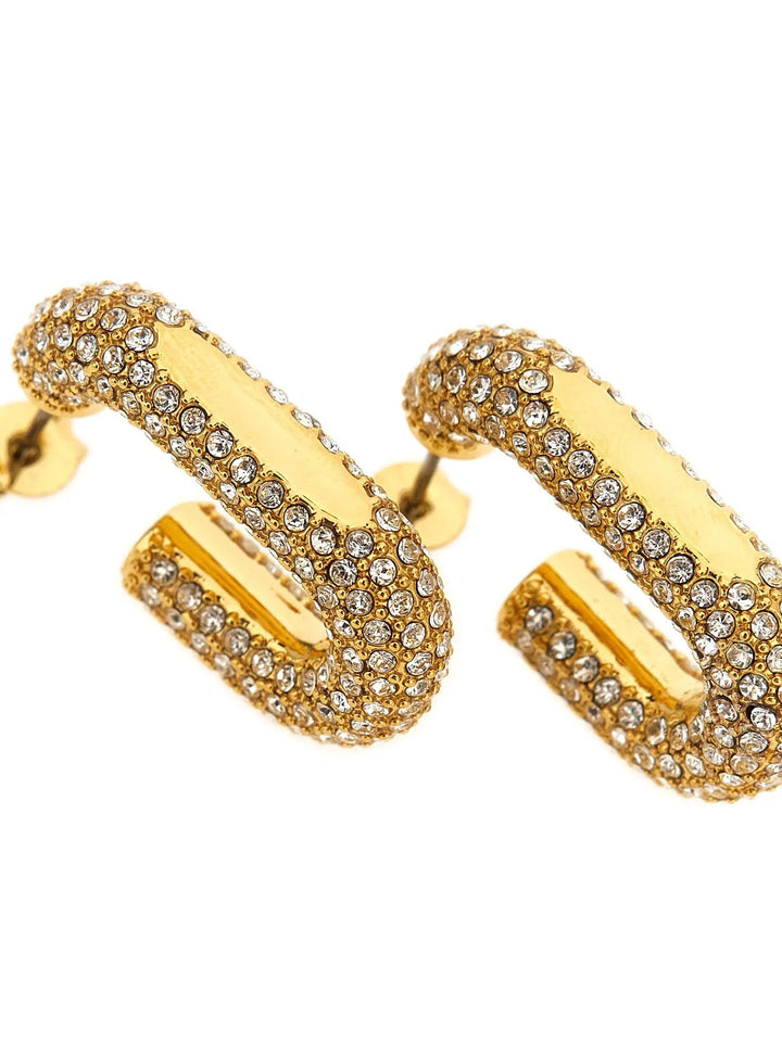 Paco Rabanne Sample Sale | Paco Rabanne Gold Brass Earrings - | Designer outlet