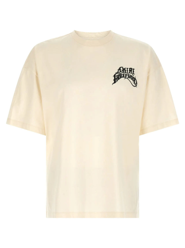 Amiri Sample Sale | Amiri White Cotton T-Shirt - | Designer outlet