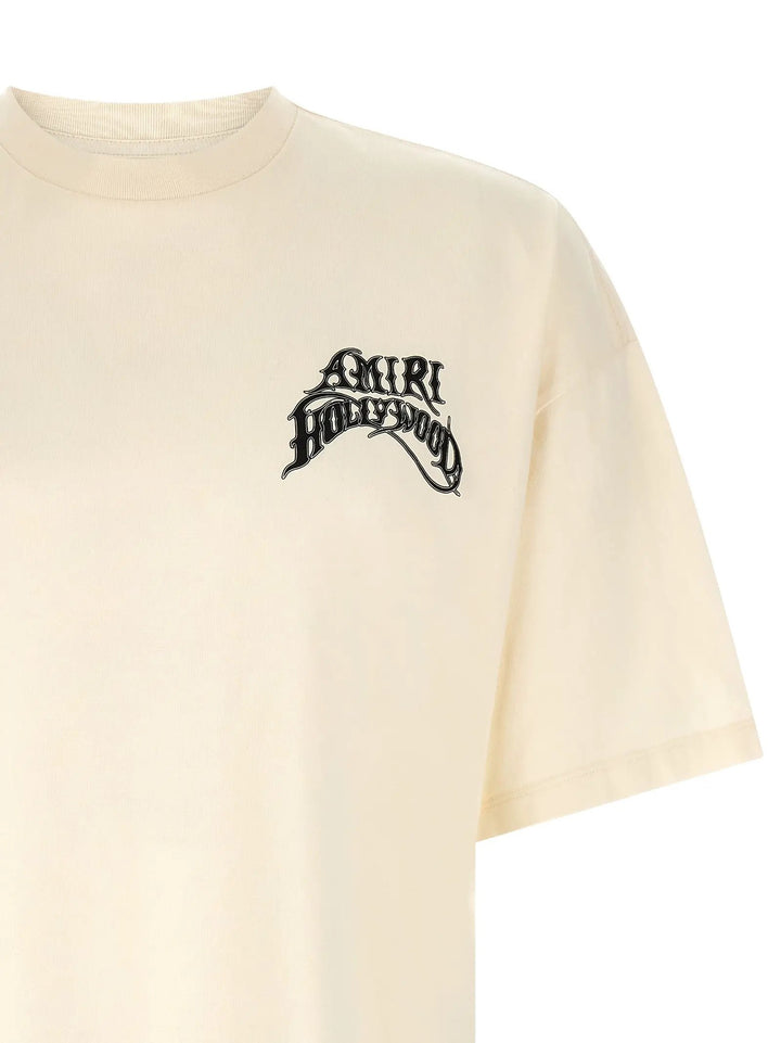 Amiri Sample Sale | Amiri White Cotton T-Shirt - | Designer outlet