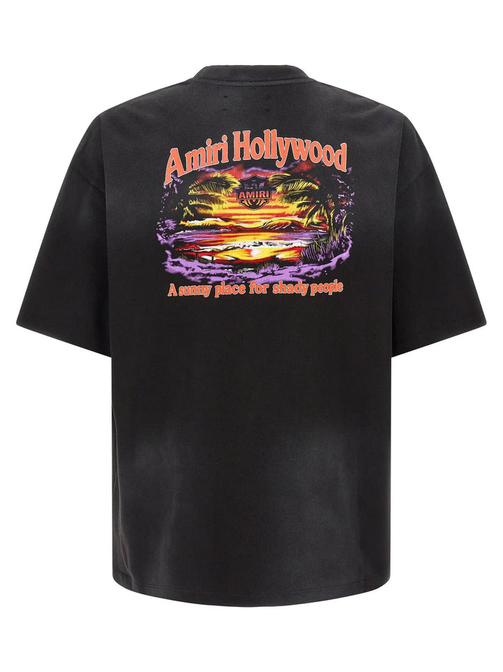Amiri Sample Sale | Amiri Black Cotton T-Shirt - | Designer outlet