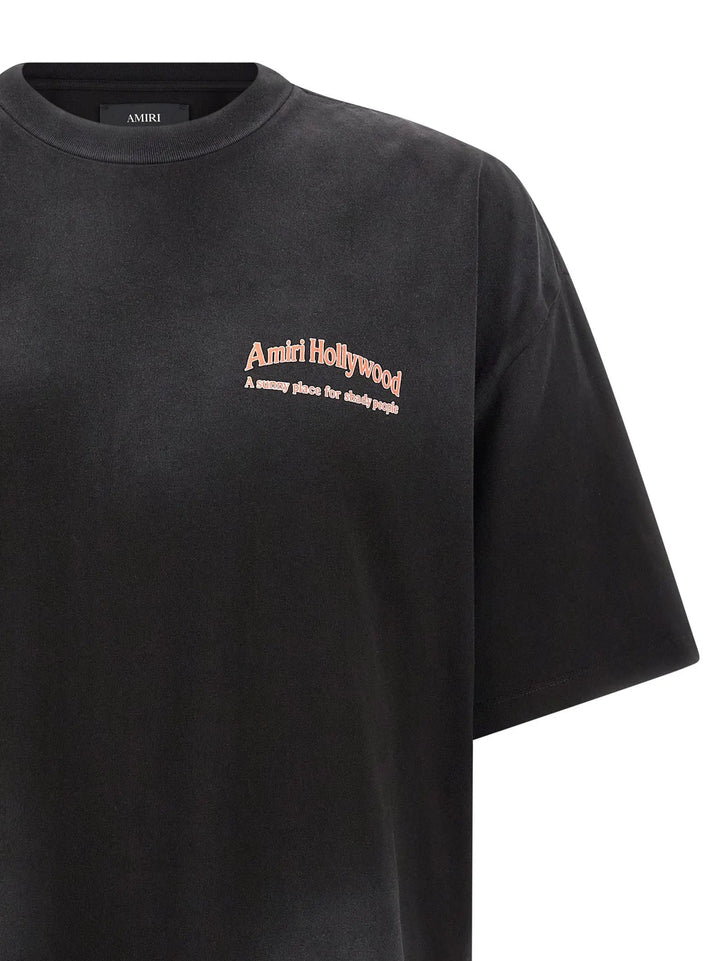Amiri Sample Sale | Amiri Black Cotton T-Shirt - | Designer outlet