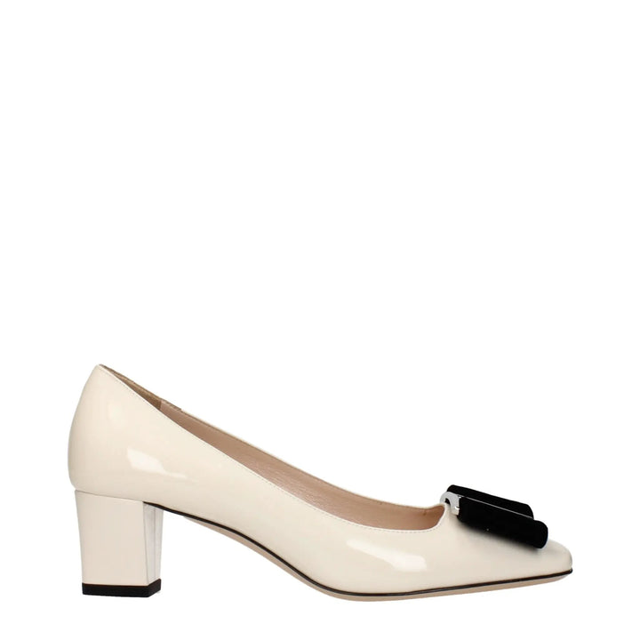 Tom Ford Sample Sale | Tom Ford Beige Leather Mid Heel Pumps - | Designer outlet