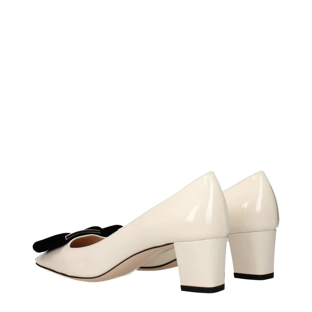 Tom Ford Sample Sale | Tom Ford Beige Leather Mid Heel Pumps - | Designer outlet