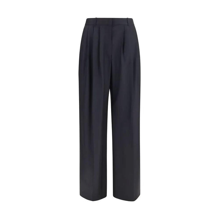 The Row Sample Sale | The Row Blue Wool Oves Aries Dress Pants - | Designer outlet