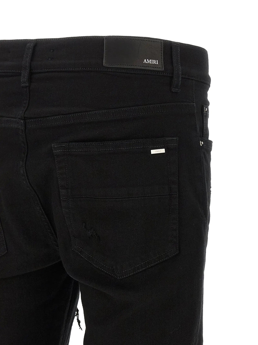 Amiri Sample Sale | Amiri Black Cotton Slim Fit Jeans - | Designer outlet