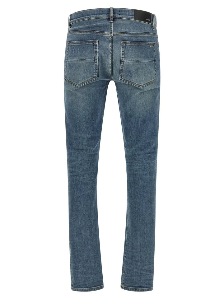 Amiri Sample Sale | Amiri Blue Cotton Skinny Jeans - | Designer outlet
