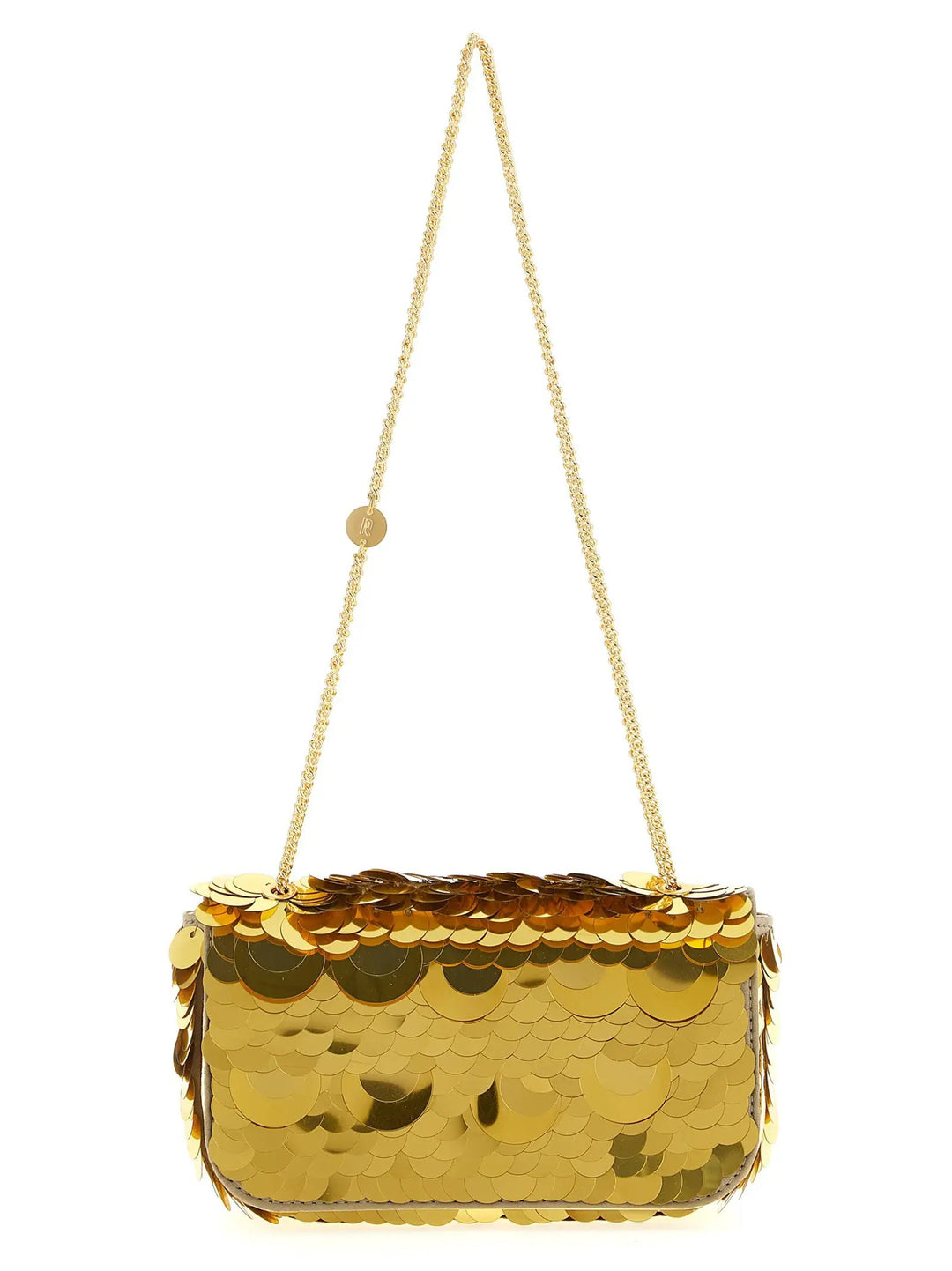 Paco Rabanne Sample Sale | Paco Rabanne Gold Polyester Shoulder Bag - | Designer outlet