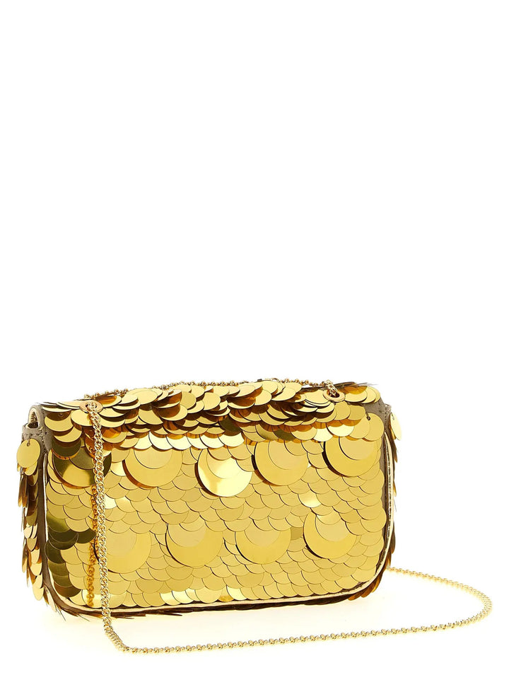 Paco Rabanne Sample Sale | Paco Rabanne Gold Polyester Shoulder Bag - | Designer outlet