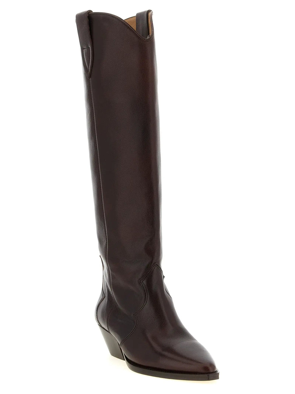 Isabel Marant Sample Sale | Isabel Marant Bordeaux Cowhide Over The Knee - | Designer outlet